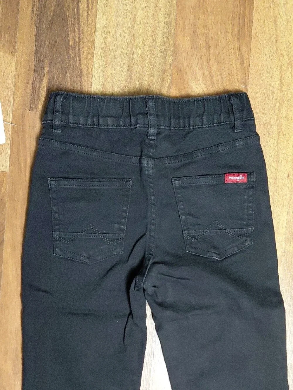Wrangler NWT Toddler Boys Black Straight Leg Stretch Jeans 5T